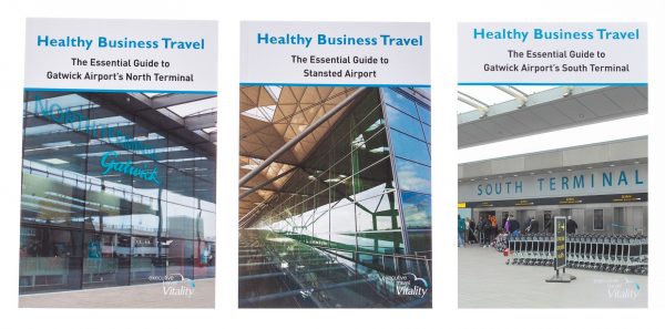 Healthy Business Travel Guides - set of 3